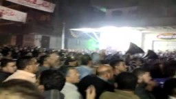 وقفة الإخوان بميت غمر أمام لجنة الفرز