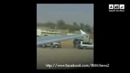 حشد مرتزقة بأحد المطارات فى ليبيا