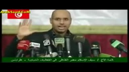 سيف الاسلام القذافي يقول-- طظ في العرب