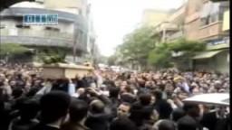 سوريا _حمص   زفاف الشهيد فواز الحراكي الذى قتلته يد الأمن السورية