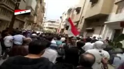 حمص - سوريا - مظاهرات جمعة الغضب لنصرة درعا