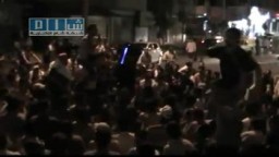 سوريا _ تنسيقية قطنا تهنئة بشهيد المعضمية من قبل اهالي قطنا