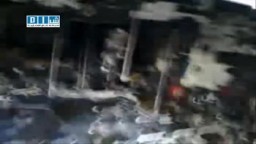 سوريا--  حرق مخازن الالبسة والسيارات برصاص عصابات الامن