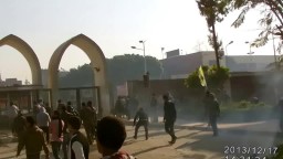 أسود جامعة أسيوط فى مواجهة أمن الانقلاب 