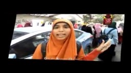 وقفة لحرائر الازهر امام المجلس القومي