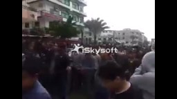 مسيرة لطلاب ضد الانقلاب دمياط الجديدة