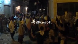 مسيرة ليلية تهز منطقة الفلكى بالإسكندرية 