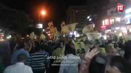 مسيرة ليلية بشارع عباس العقاد 