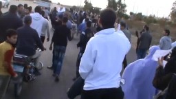 مسيرة لاحرار مطوبس علي الطريق الدولي 