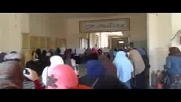 طالبات ضد الانقلاب بكلية الدراسات بدمنهور