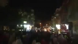 مسيرة ببنى سويف تهتف للميمون المحاصرة