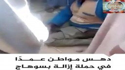 دهس مواطن عمدا فى حملة إزالة بسوهاج